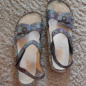 Alegria Vienna sandals EUC